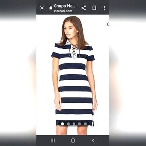 Ralph Lauren Chaps polo dress sz xl EUC